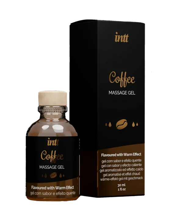 Масажний гель для інтимних зон Intt Coffee (30 мл) розігрівальний