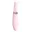 Вакуумный стимулятор с вибрацией KISTOY Miss CC Pink, можно использовать как вибратор, диам. 3,6см
