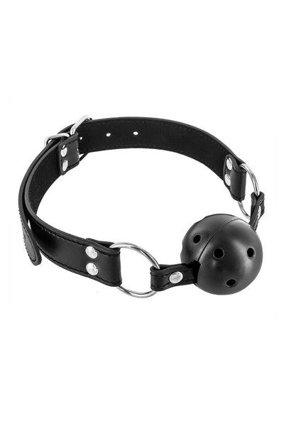 Воздухопрон�ицаемый кляп Fetish Tentation Rigid Gag Ball