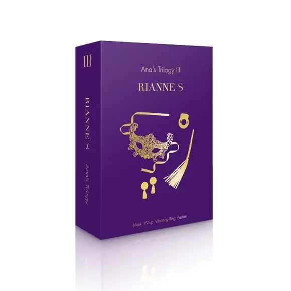 Романтический подарочный набор RIANNE S Ana's Trilogy Set III: эрекционное кольцо, ажурная маска