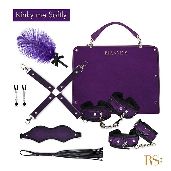 Под�арочный набор для BDSM RIANNE S - Kinky Me Softly Purple: 8 предметов для удовольствия
