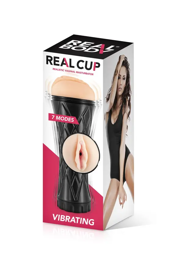 Мастурбатор-вагина Real Body Real Cup Vagina Vibrating