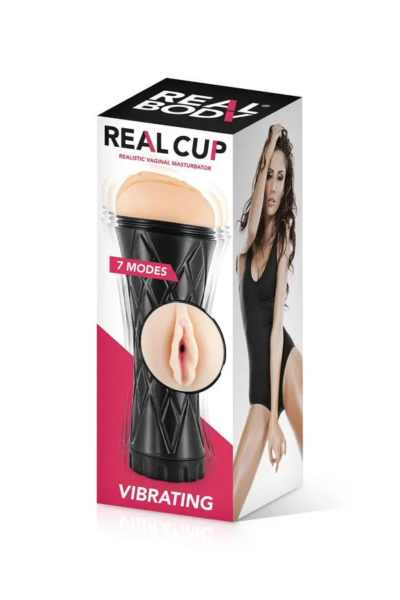 Мастурбатор-вагіна Real Body Real Cup Vagina Vibrating