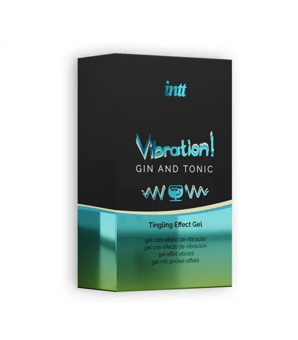 Жидкий вибратор Intt Vibration Gin Tonic (15 мл) (без упаковки)