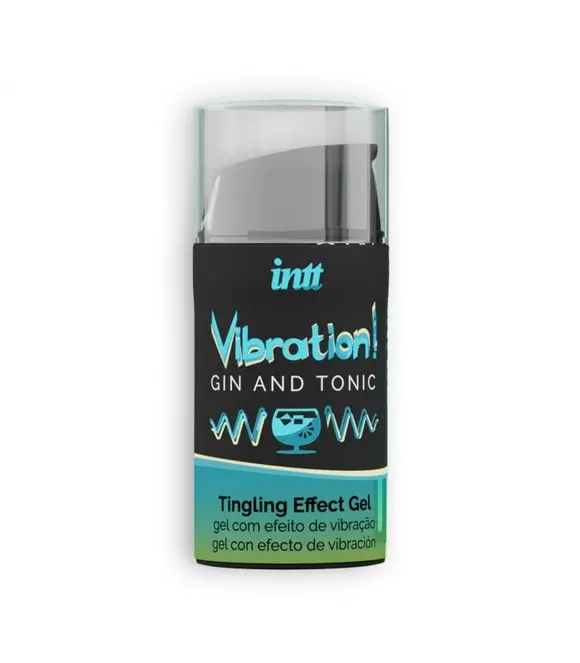 Жидкий вибратор Intt Vibration Gin Tonic (15 мл) (без упаковки)