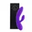 Гибкий вибратор кролик с двумя моторами FeelzToys Lea Rabbit Vibrator Medium Purple