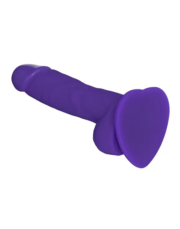 Реалистичный фаллоимитатор Strap-On-Me SOFT REALISTIC DILDO Violet - Size S