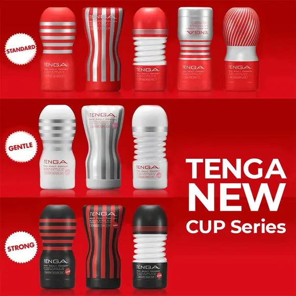 Мастурбатор Tenga Deep Throat (Original Vacuum) Cup (глубокая глотка) Gentle с вакуумной стимуляцией