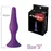 Анальная пробка на присоске MAI Attraction Toys №32 Purple, длина 10,5см, диаметр 2,5см