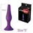 Анальна пробка на присосці MAI Attraction Toys №32 Purple, довжина 10,5 см, діаметр 2,5 см