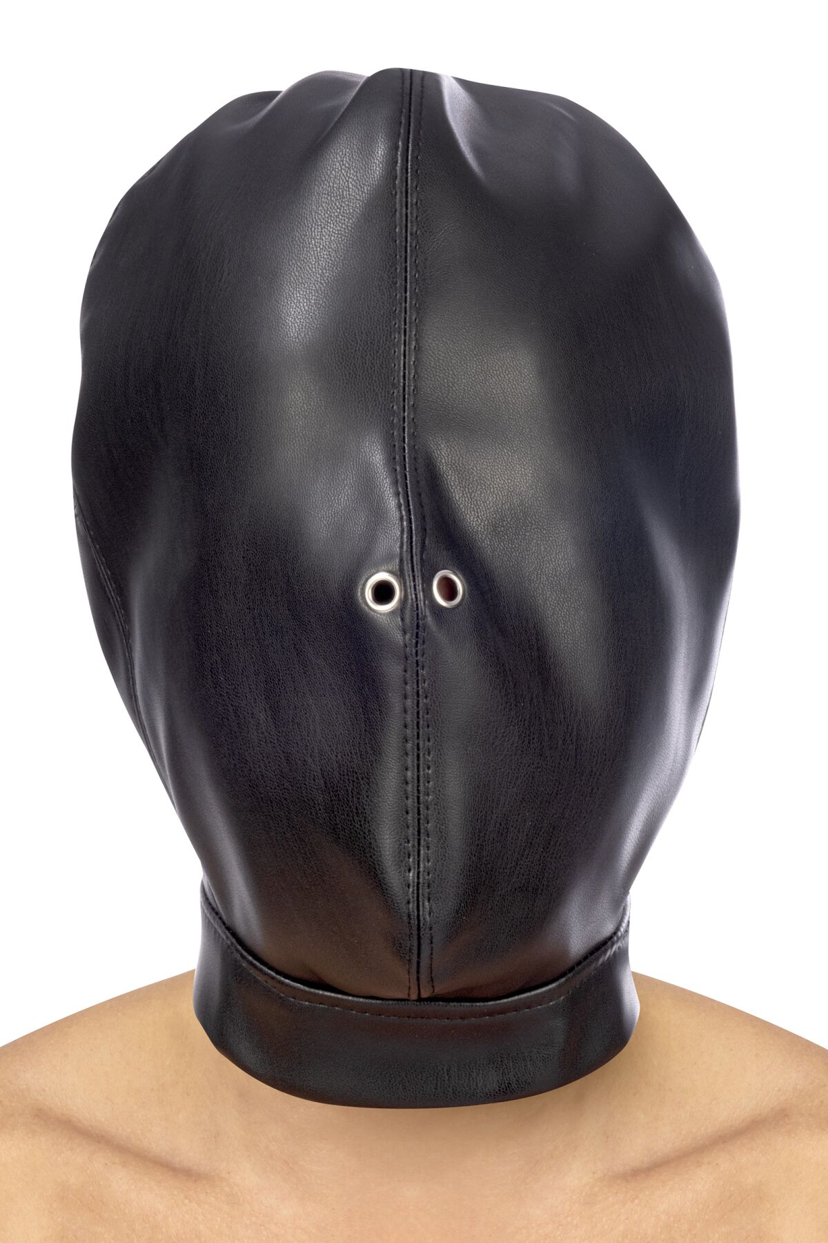 Капюшон для БД�СМ Fetish Tentation Closed BDSM hood in leatherette