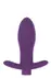 Анальная пробка с вибрацией MAI Attraction Toys №87 Purple перезаряжаемая, длина 11см, диаметр 3,5см