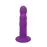 Дилдо с вибрацией Adrien Lastic Hitsens 3 Purple, отлично для страпона, диаметр 4см, длина 18,2см