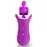 Стимулятор с имитацией оральных ласк FeelzToys - Clitella Oral Clitoral Stimulator Purple