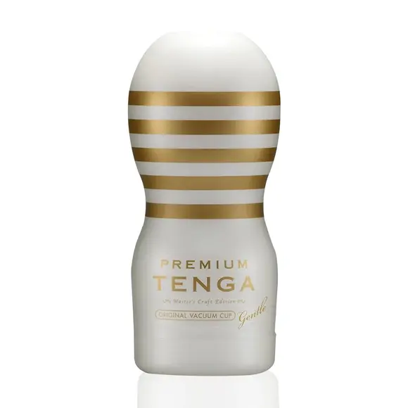 Мастурбатор Tenga Premium Original Vacuum Cup Gentle (глубокая глотка) с вакуумной стимуляцией