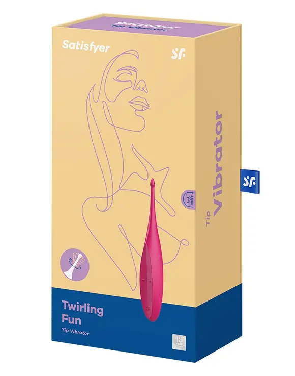 Вибратор для клитора Satisfyer Twirling Fun Magenta