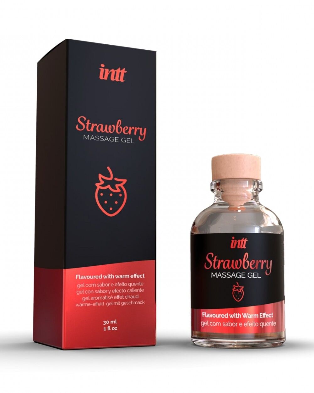 Масажний г�ель для інтимних зон Intt Strawberry (30 мл)