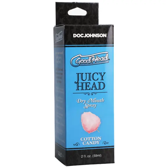 Увлажняющий оральный спрей Doc Johnson GoodHead – Juicy Head Dry Mouth Spray – Cotton Candy 59мл