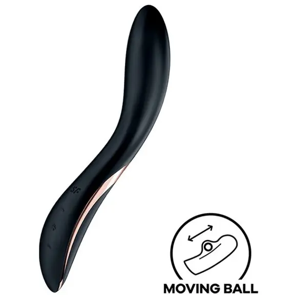 Вибратор с жемчужной стимуляцией точки G Satisfyer Rrrolling Explosion Black