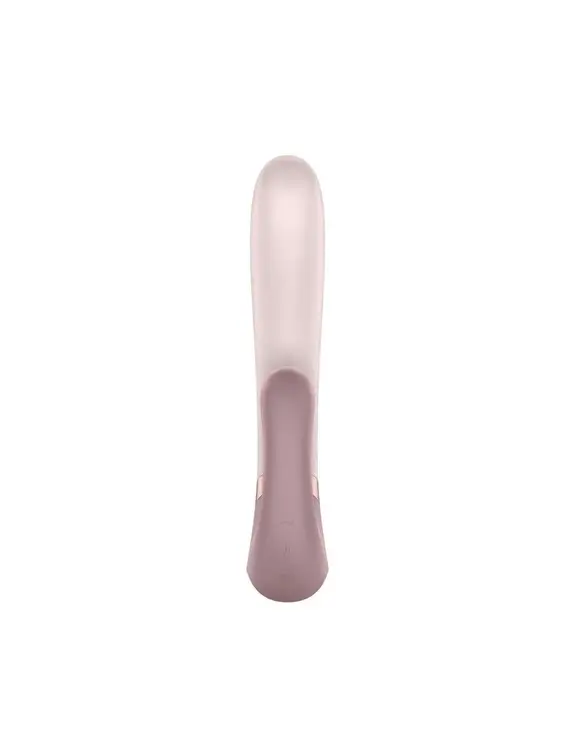 Смарт вібратор-кролик із підігрівом Satisfyer Heat Wave Mauve