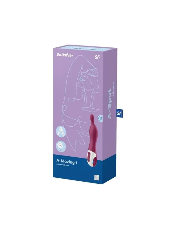 Вибратор для точки А Satisfyer A-Mazing 1 Berry 