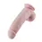 Силіконовий фалоімітатор для секс-машин Hismith 8.3″ Silicone Dildo, вигнутий, сист�ема KlicLok