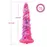 Фантазийный фаллоимитатор 10.12″ для секс-машин Hismith Silicone Dildo rose Monster Series, KlicLok