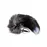 Металева анальна пробка Лисячий хвіст Alive Black And White Fox Tail L, діаметр 3,9 см