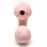 Вакуумний вібратор KISTOY Tina Mini Light Pink, вагінально-кліторальний