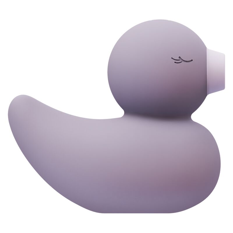 Вакуумний вібратор-к�ачечка CuteVibe Ducky Grey