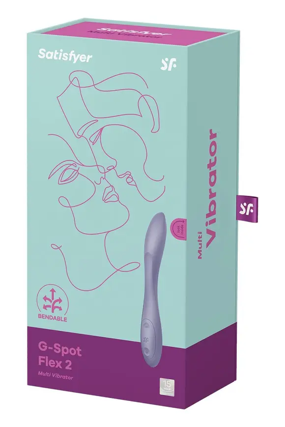 Универсальный вибратор Satisfyer G-Spot Flex 2, гибкий ствол с фиксацией положения