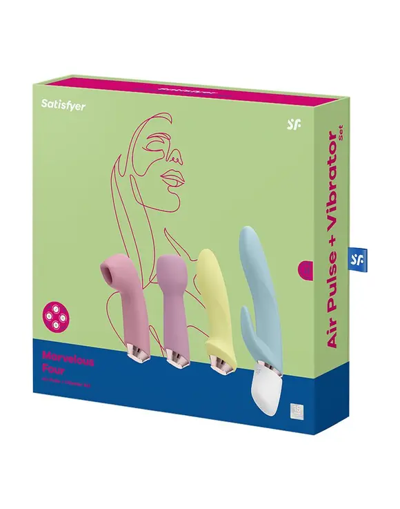Подарочный набор секс-игрушек Satisfyer Marvelous Four