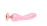 Вібратор для точки G Shunga Sanya Light Pink, гнучкий стовбур