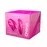 Смарт-вибратор для пар We-Vibe Chorus Cosmic Pink, сенсорное управление вибрациями сжатием пульта