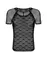 Чоловіча напівпрозора футболка з орнаментом Obsessive T102 T-shirt S/M/L, чорна