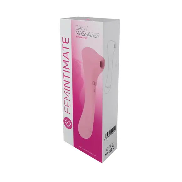 Вакуумный клиторальный стимулятор Femintimate Daisy Massager Pink