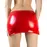 Сексуальная виниловая юбка Art of Sex - Stella, размер L-2XL, цвет красный
