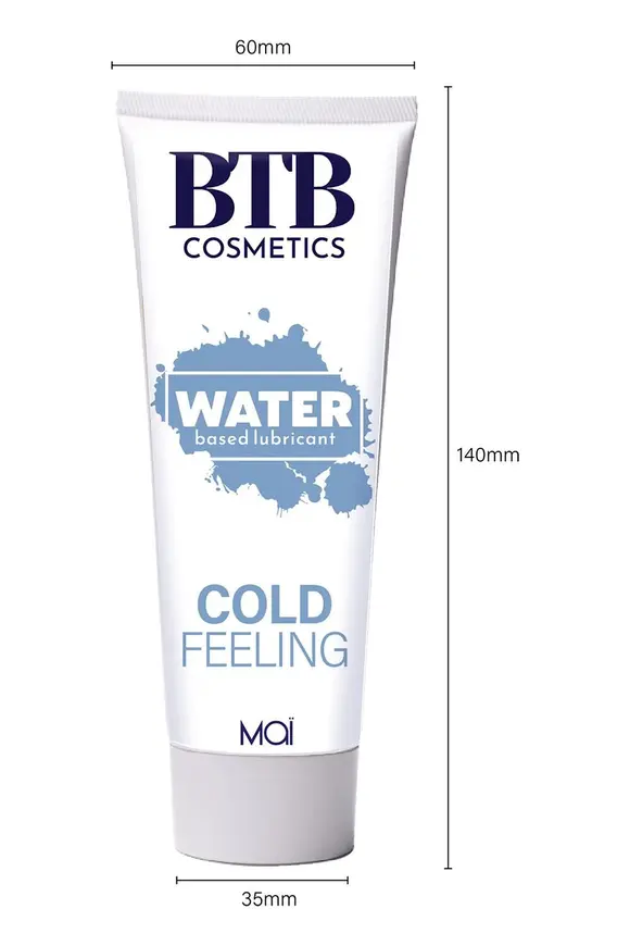 Охолоджувальна змазка на водній основі BTB COLD FEELING (100 мл)