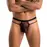 Мужские прозрачные стринги Passion 029 Thong Collin S/M Black, сетка