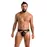 Мужские стринги Passion 033 Thong Paul S/M Black, под латекс