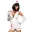 Эротический костюм медсестры Obsessive Emergency dress S/M, white, платье, стринги, перчатки, чепчик