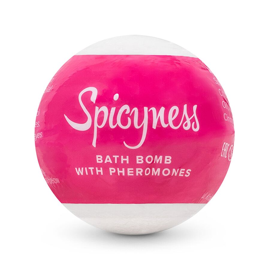 Бомбочка д�ля ванни з феромонами Obsessive Bath bomb with pheromones Spicy (100 г)