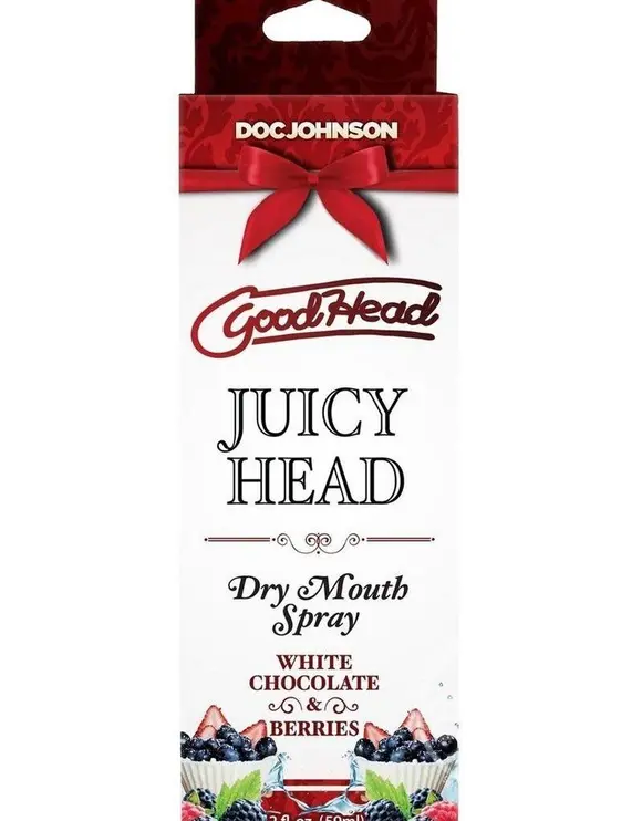Увлажняющий оральный спрей Doc Johnson GoodHead - Juicy Head - White Chocolate and Berries 59мл