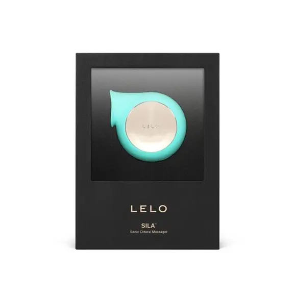 Звуковий стимул�ятор клітора LELO Sila Aqua, широкий м’який розтруб