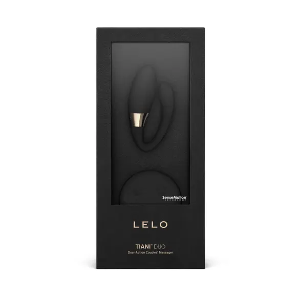 Вибратор для пар LELO Tiani Duo Black, 2 мотора, пульт ДУ