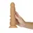 Фаллоимитатор ADDICTION Dual Density Silicone Dildo Caramel 8″, присоска, диаметр 4,3 см, вибропуля 