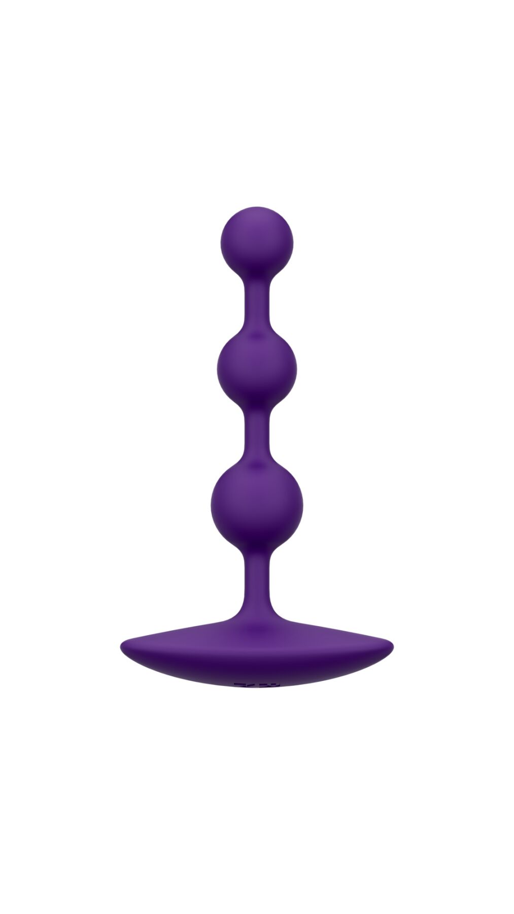 Анальне намисто Romp Amp Dark Purple, силікон, макс. діаметр 2,6 см