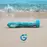 С�теклянный дилдо Gildo Ocean Wave, с силиконовым основанием
