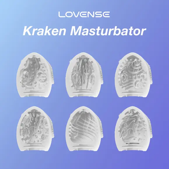 Набір мастурбаторів Lovense Kraken masturbator egg box