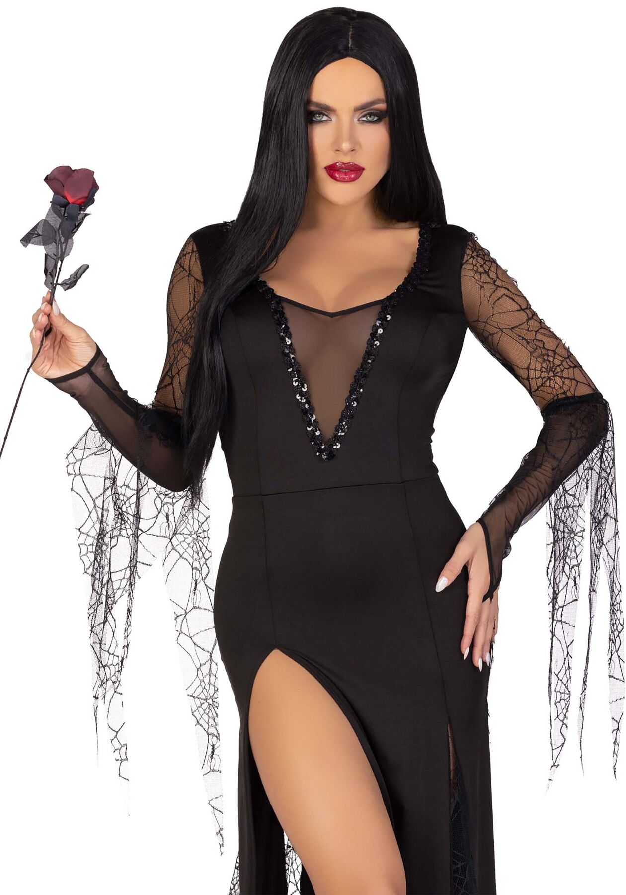 Костюм Мортиши Аддамс Leg Avenue Sexy Spooky Morticia S